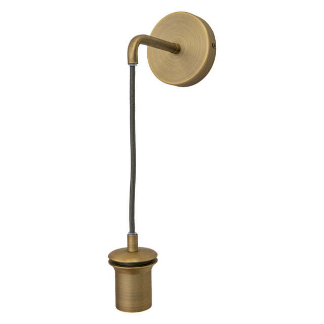 Astley Wall Pendant in Antique Brass, Fitting Only