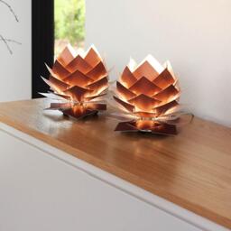 PineApple XS Low Table Lamp - Copper - Dyberg Larsen - thumbnail 2