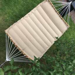 Double Hammock - TRIMM Copenhagen, With Stand / Beige - thumbnail 4