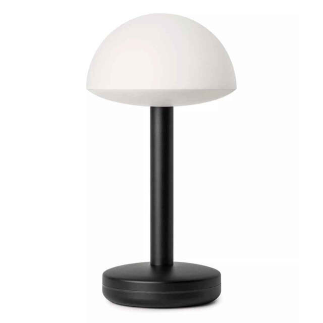 Humble Bug Table Lamp, Frosted Black