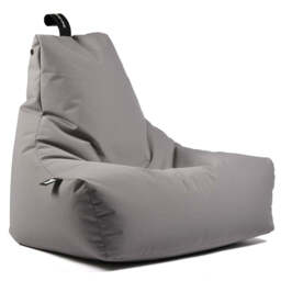 Mighty B-Bag - Outdoor Bean Bag Chair - Silver Grey