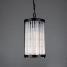 Caledon Petite Pendant with Glass Rods - Mullan Lighting, 100cm