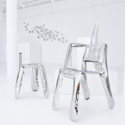 Chippensteel Chair - Polished Inox - Zieta - thumbnail 4