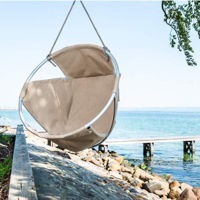 Cocoon Hang Chair Outdoor - Taupe - TRIMM Copenhagen - image 1
