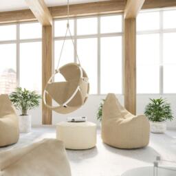 Cocoon Hang Chair Outdoor - Taupe - TRIMM Copenhagen - thumbnail 3