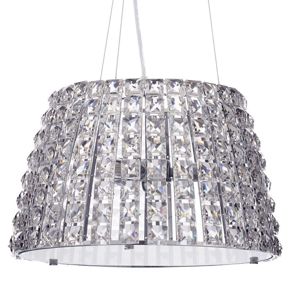 Marquis by Waterford - Moy LED Large Bathroom Ceiling Pendant - Chrome