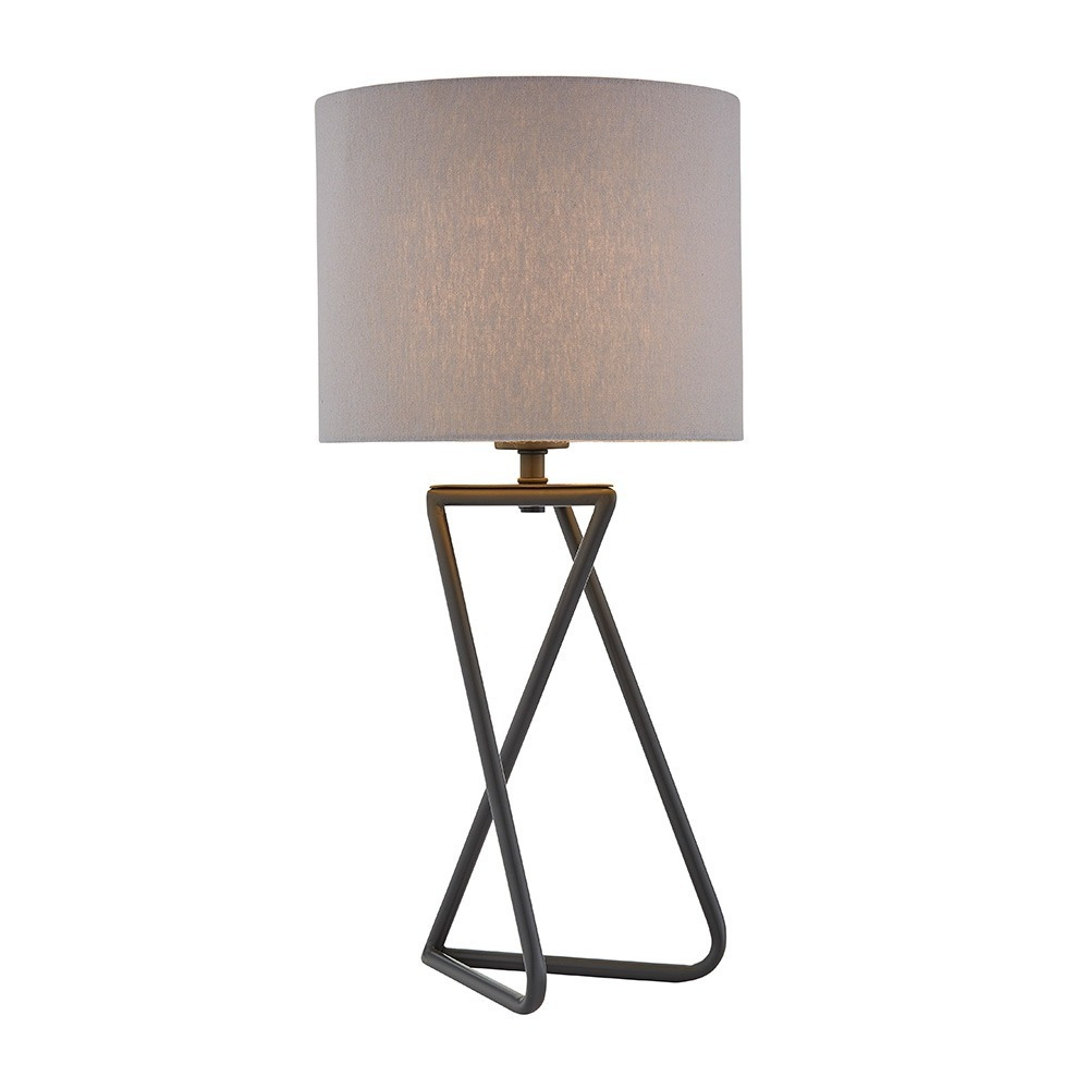 Cris Table Lamp - Pewter
