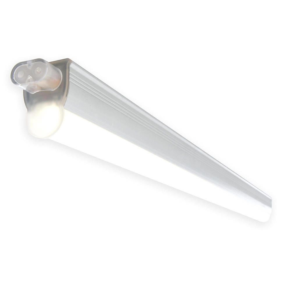 Logan 87cm Natural White LED Under Kitchen Cabinet Link Light - Aluminium