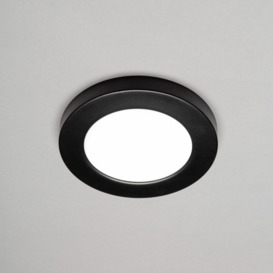 Darly 6 Watt LED Flush Ceiling or Wall Light - Satin Black - thumbnail 2