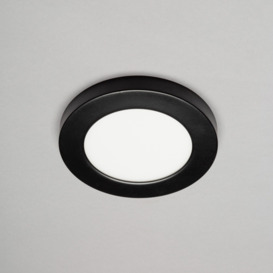 Darly 6 Watt LED Flush Ceiling or Wall Light - Satin Black - thumbnail 3