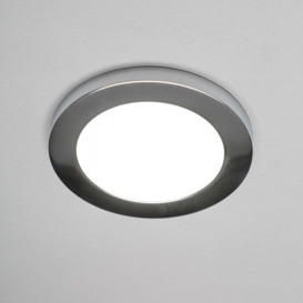 Darly 12 Watt LED Flush Ceiling or Wall Light - Chrome - thumbnail 2
