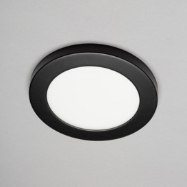 Darly 12 Watt LED Flush Ceiling or Wall Light - Satin Black - thumbnail 3