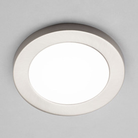 Darly 12 Watt LED Flush Ceiling or Wall Light - Satin Nickel - thumbnail 3