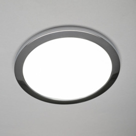 Darly 24 Watt LED Flush Ceiling or Wall Light - Chrome - thumbnail 2
