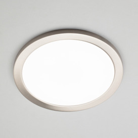 Darly 24 Watt LED Flush Ceiling or Wall Light - Satin Nickel - thumbnail 3