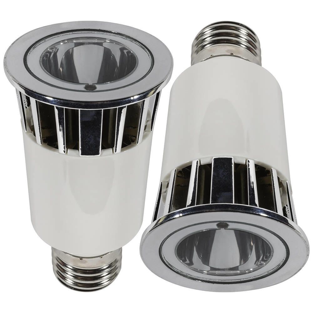 2 Pack of 5 Watt LED E27 Edison Screw Spotlight Light Bulb - White - image 1