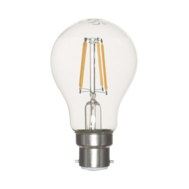 2 Pack of 6 Watt LED Vintage Style B22 Bayonet Cap Classic Light Bulbs - Warm White - thumbnail 2