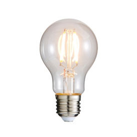 2 Pack of 6 Watt LED Vintage Style E27 Edison Screw Classic Light Bulbs - Natural White - thumbnail 2