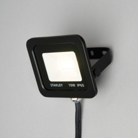 2 Pack of Stanley 10 Watt LED Slimline Outdoor Flood Light - Black - thumbnail 2