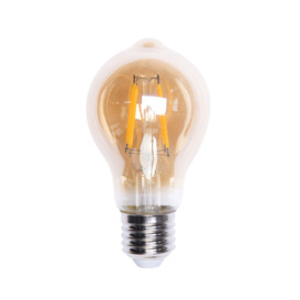 3 Pack of 4 Watt LED E27 Edison Screw Vintage Filament Light Bulb - Gold Tinted - thumbnail 2