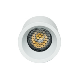 3 Pack of 5 Watt LED GU10 Anti Glare Warm White Dimmable Light Bulbs - White - thumbnail 2