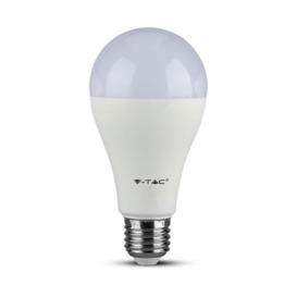 3 Pack of 17 Watt LED E27 Edison Screw 6400K Light Bulbs - Cool White - thumbnail 2