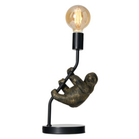 Sloth Table Lamp - Bronze
