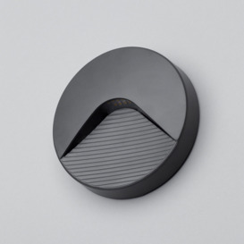 LED Round Surface Brick Wall Light - Anthracite - thumbnail 3