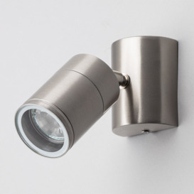 Irela 1 Light Adjustable Spotlight Wall Light - Stainless Steel - thumbnail 3