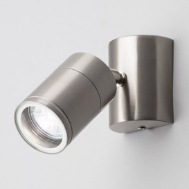 Irela 1 Light Adjustable Spotlight Wall Light - Stainless Steel - thumbnail 2