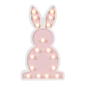 Glow Bunny Table Lamp - Pink - thumbnail 1