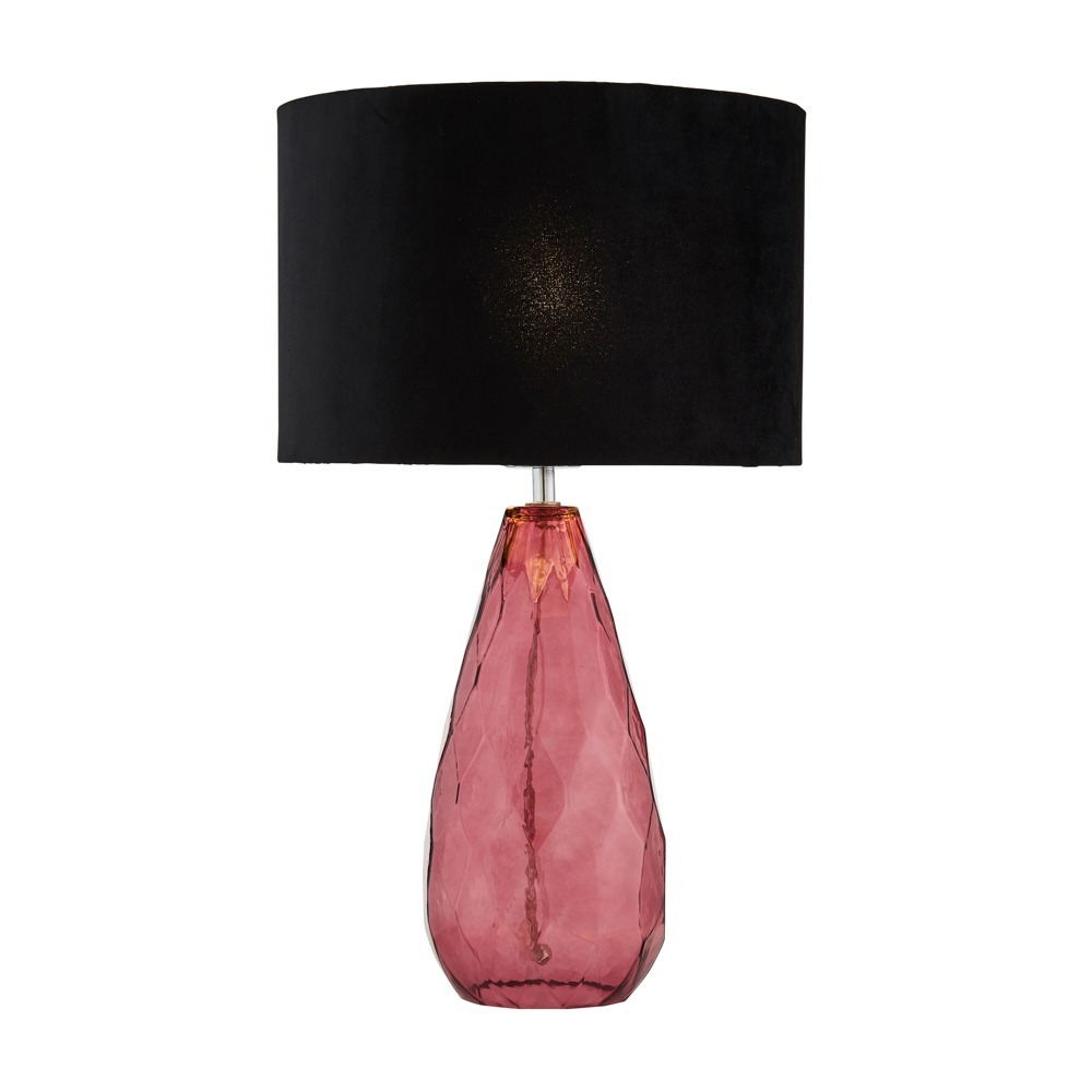 Parma Glass Table Lamp - Plum - image 1