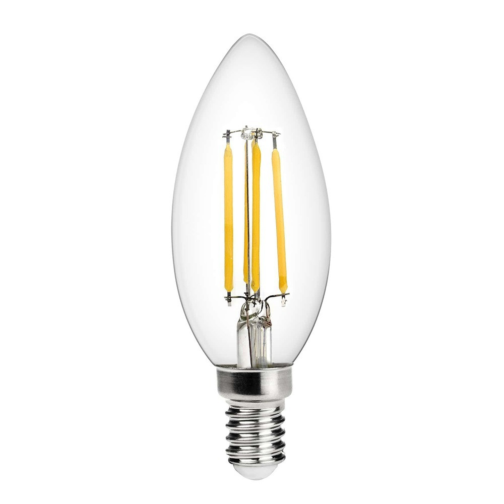 4 Watt LED Vintage Style Filament E14 Light Bulb - Natural White - image 1