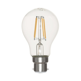 6 Watt LED Vintage Style B22 Bayonet Cap Classic Light Bulb - Natural White