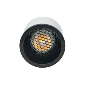 5 Watt LED GU10 Anti Glare Cool White Dimmable Light Bulb - Black
