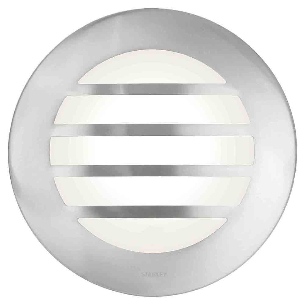 Stanley Tahoe Outdoor Circular Wall or Ceiling Light with Slats - Steel - image 1