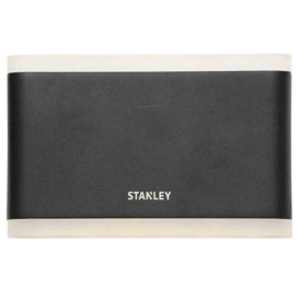 Stanley Moselle Outdoor Large LED Flush Up & Down Wall Light - Black - thumbnail 3