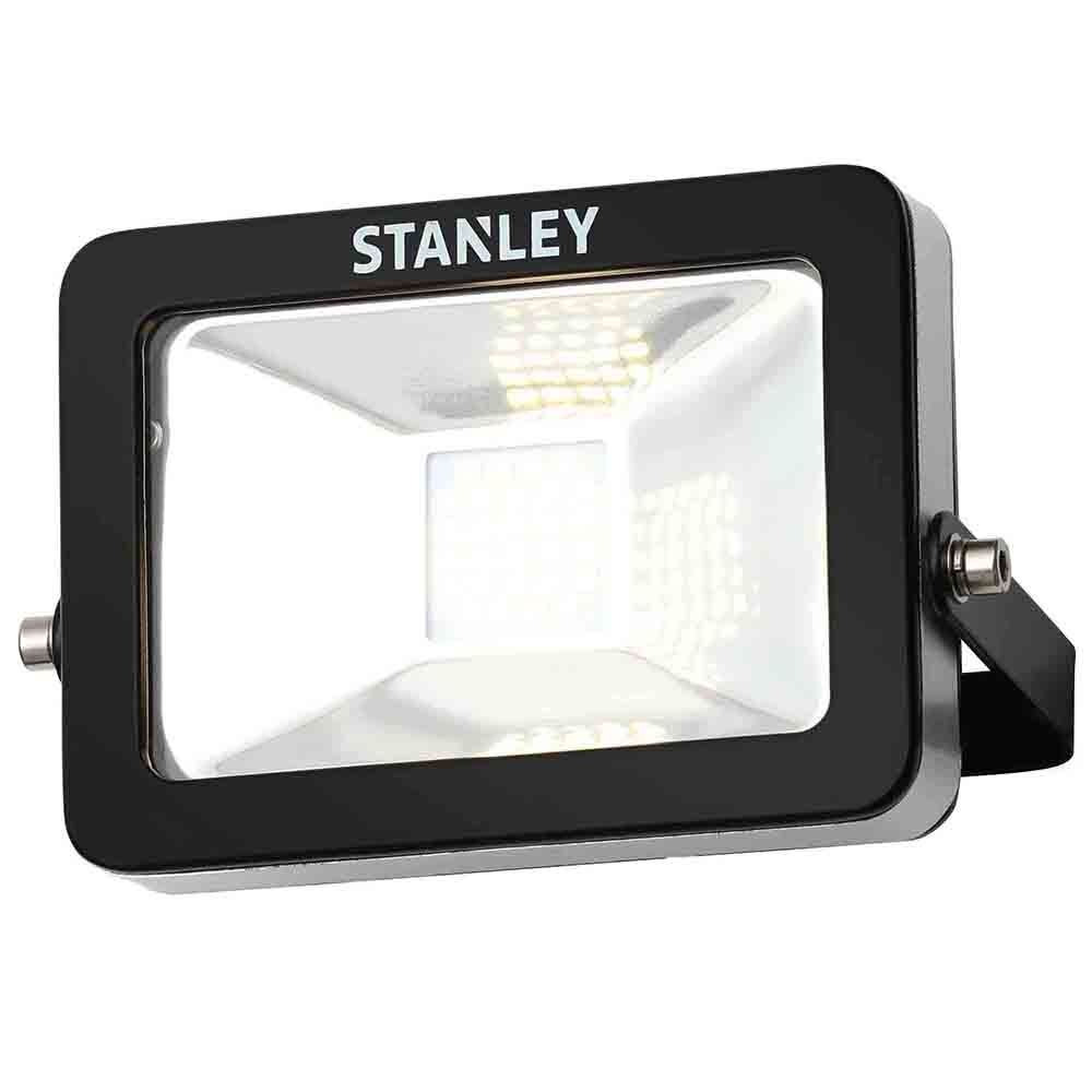 Stanley Zurich Outdoor 10 Watt LED Flood Light - Warm White - Black - image 1