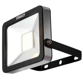 Stanley Zurich Outdoor 20 Watt LED Flood Light - Cool White - Black - thumbnail 1