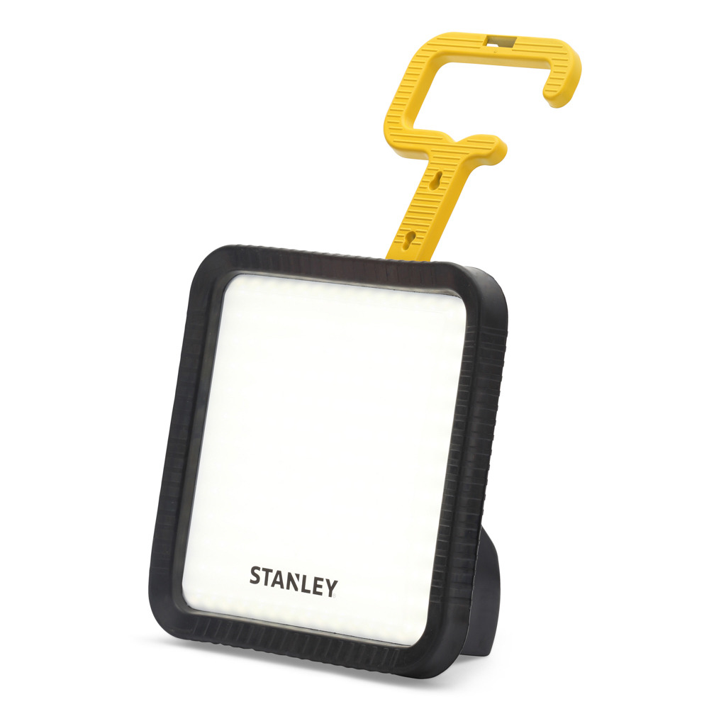 Stanley 35 Watt LED Portable Outdoor Area Panel Work Light - Yellow and Black - image 1