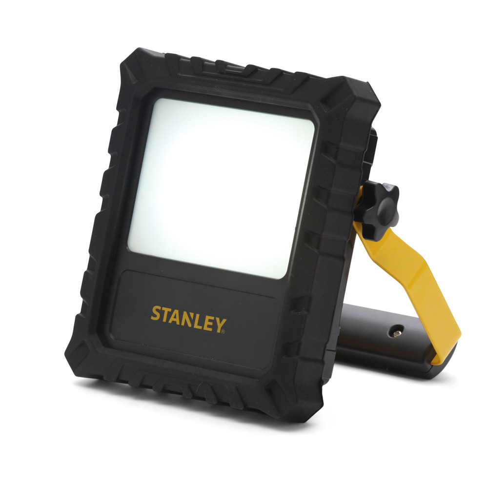 Stanely 20 Watt LED Portable Outdoor Rechargable Work Light - Yellow and Black - image 1