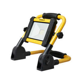 Stanley 8 Watt Portable LED Rechargable Folding Work Light - Yellow and Black - thumbnail 1