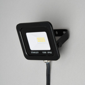 Stanley 10 Watt LED Slimline Outdoor Flood Light - Black - thumbnail 3