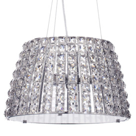 Marquis by Waterford - Moy LED Large Bathroom Ceiling Pendant - Chrome - thumbnail 1