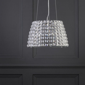 Marquis by Waterford - Moy LED Large Bathroom Ceiling Pendant - Chrome - thumbnail 3