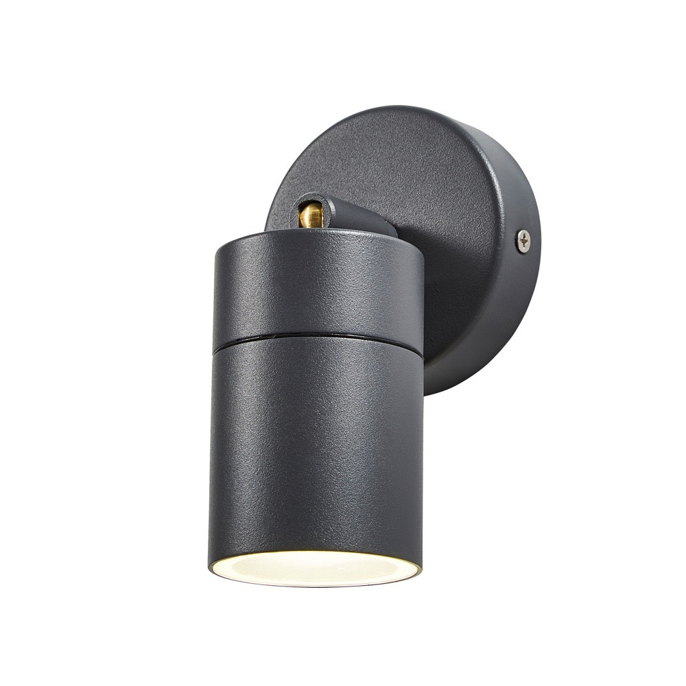 Kenn 1 Light Adjustable Outdoor Wall Light - Anthracite - image 1