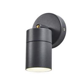 Kenn 1 Light Adjustable Outdoor Wall Light - Anthracite - thumbnail 1
