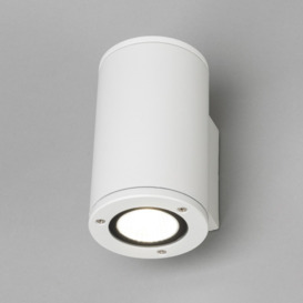 Argo Up or Down IP54 Outdoor Wall Light - White - thumbnail 2