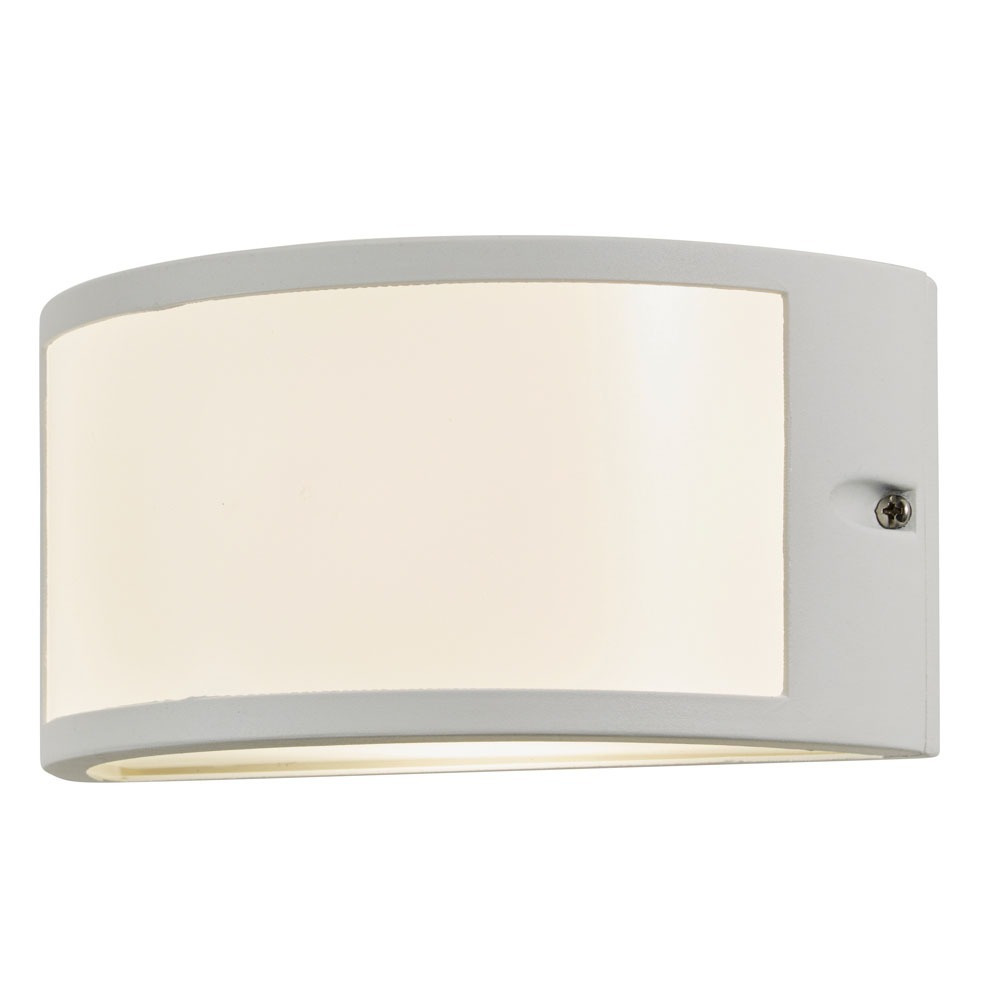 Wynn 10 Watt LED Outdoor Bulkhead Wall Light - White - image 1