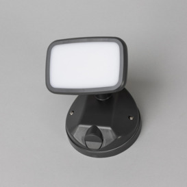 Alma Single 10 Watt LED Outdoor Flood Light - Dark Grey - thumbnail 3